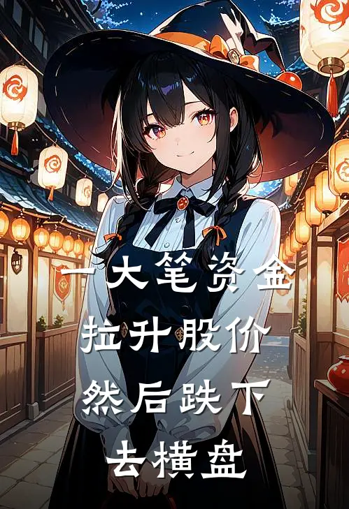 一大笔资金拉升股价,然后跌下去横盘