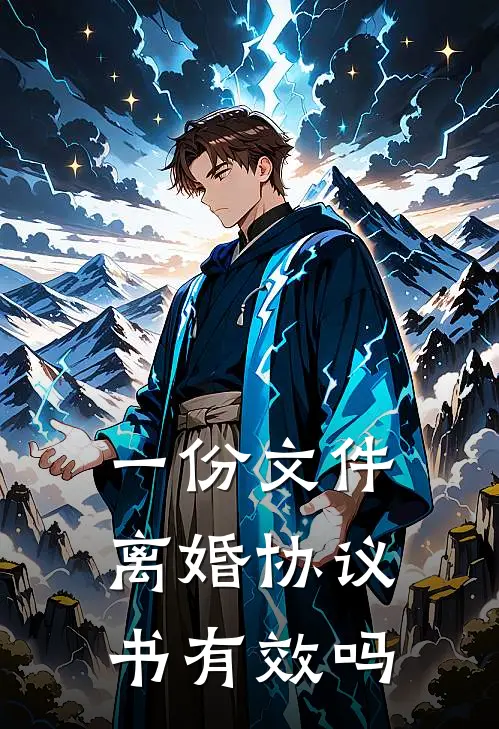 一份文件离婚协议书有效吗