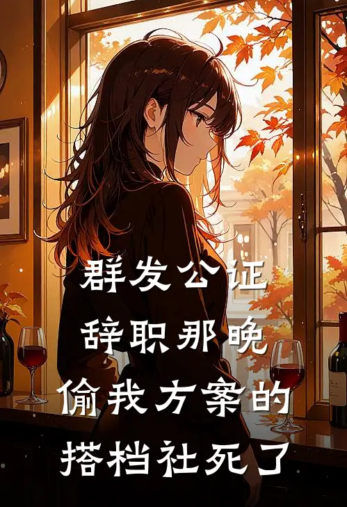 群发公证辞职那晚，偷我方案的搭档社死了