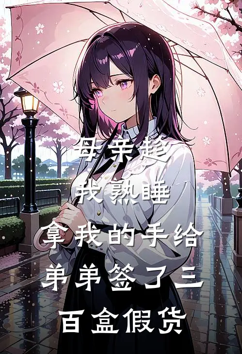 母亲趁我熟睡，拿我的手给弟弟签了三百盒假货