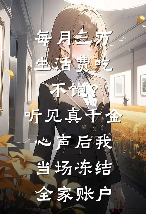 每月三万生活费吃不饱？听见真千金心声后，我当场冻结全家账户