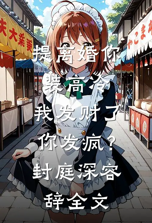 提离婚你装高冷，我发财了你发疯？封庭深容辞全文