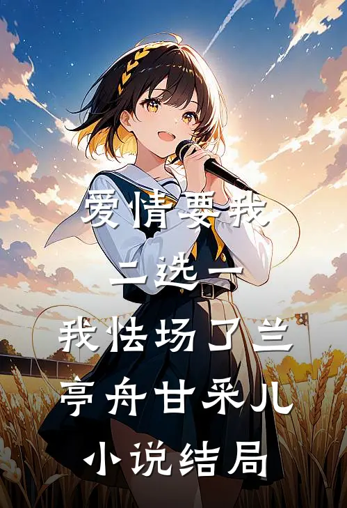 爱情要我二选一，我怯场了兰亭舟甘采儿小说结局