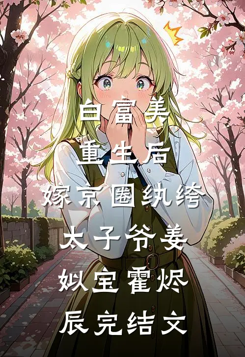 白富美重生后，嫁京圈纨绔太子爷姜姒宝霍烬辰完结文